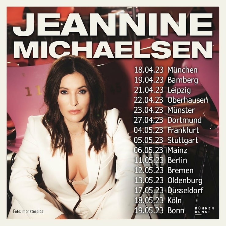 jeannine michaelsen tour verschoben