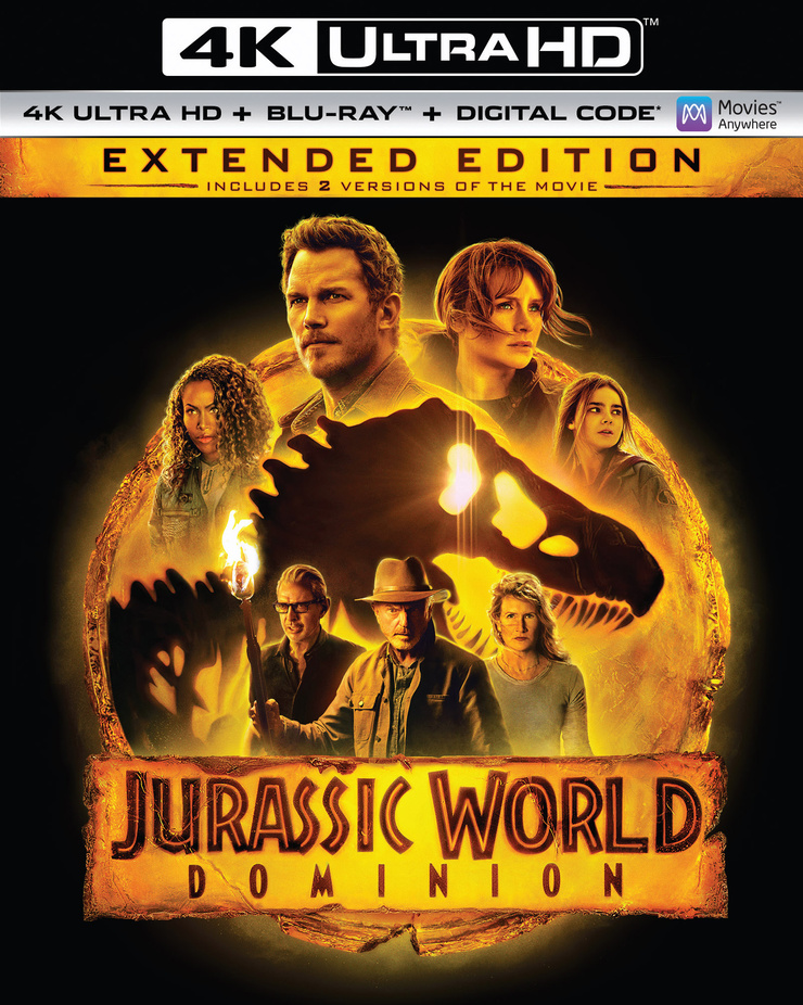 Jurassic World: Dominion (4K Ultra HD + Blu-ray + Digital) (Extended Edition)