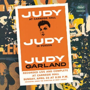 Judy at Carnegie Hall