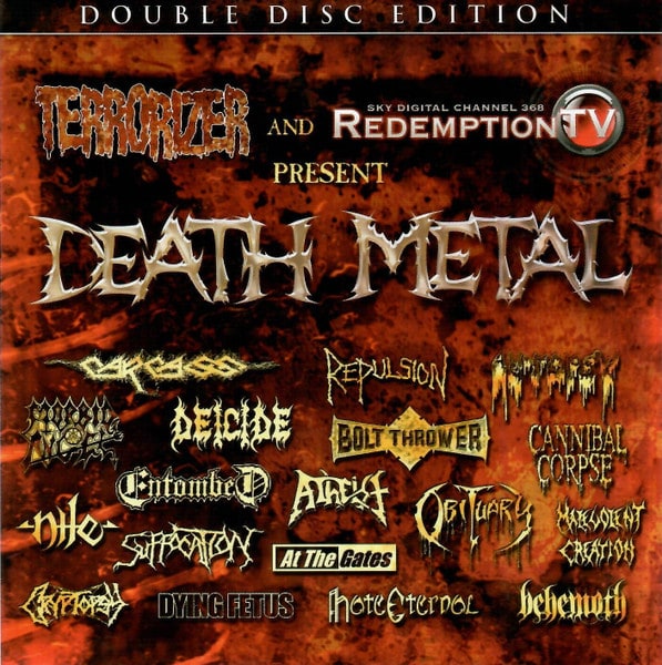 Fear Candy 35/ Terrorizer And Redemption TV Present Death Metal