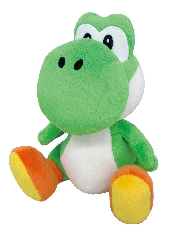 Little Buddy Super Mario All Star Collection 1416 Yoshi Stuffed Plush, 8