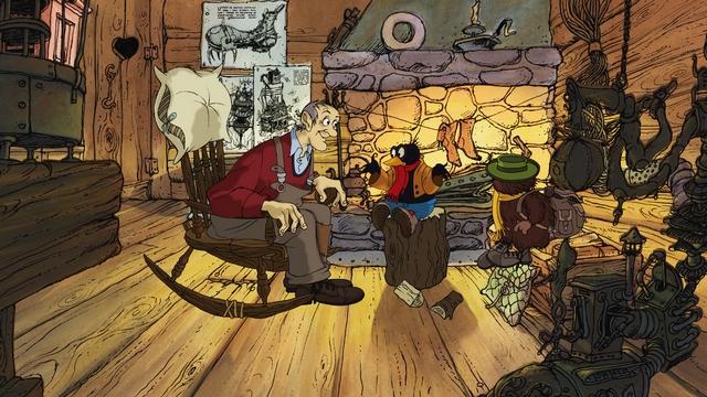 Solan, Ludvig og Gurin med reverompa