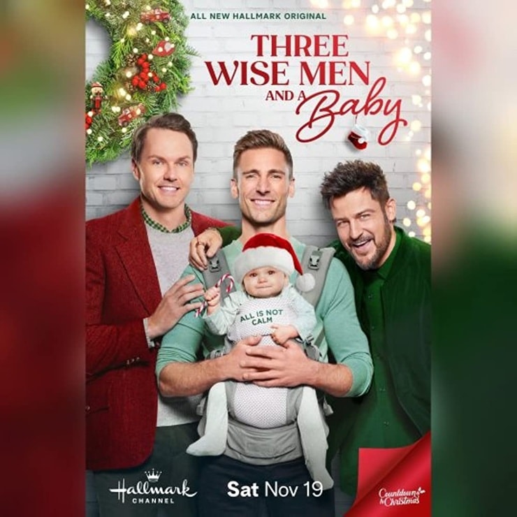 Three Wise Men And A Baby   740full Three Wise Men And A Baby Poster 