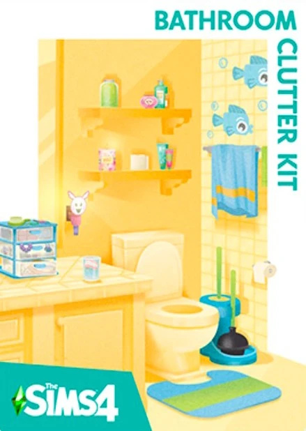 The Sims 4: Bathroom Clutter Kit