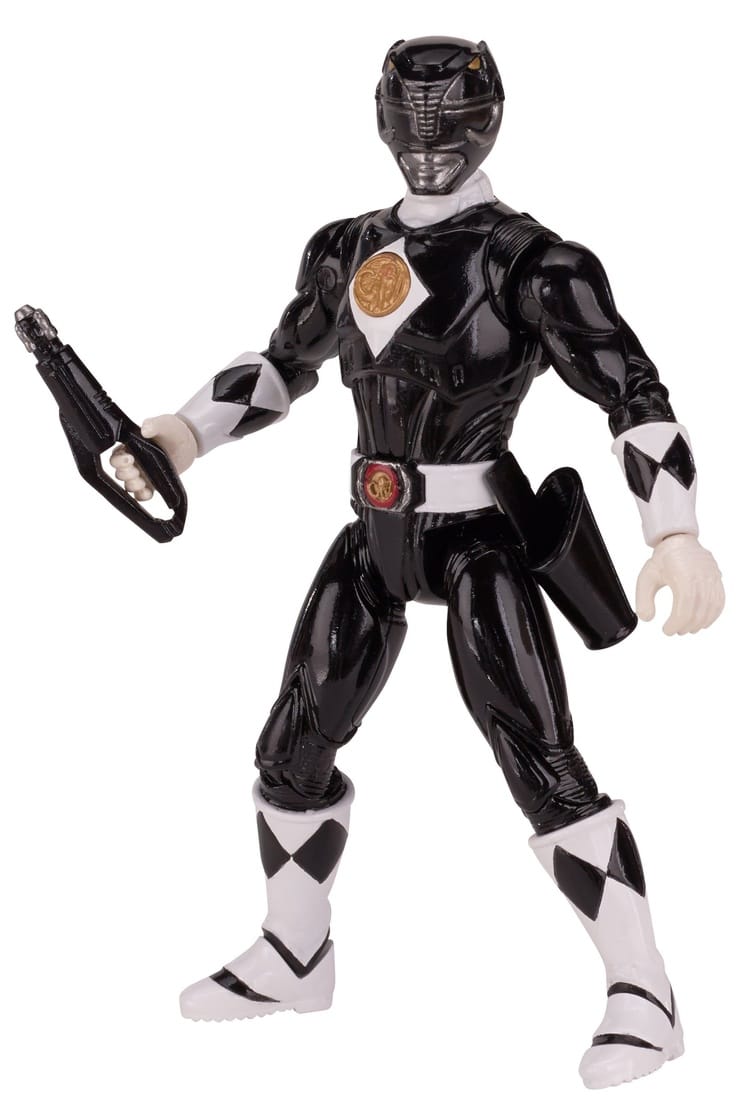 Mighty Morphin Power Rangers The Movie: 5-Inch Black Ranger Legacy Action Figure