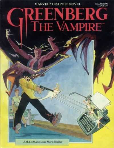Greenberg the Vampire (Marvel Graphic Novel ; No. 20)