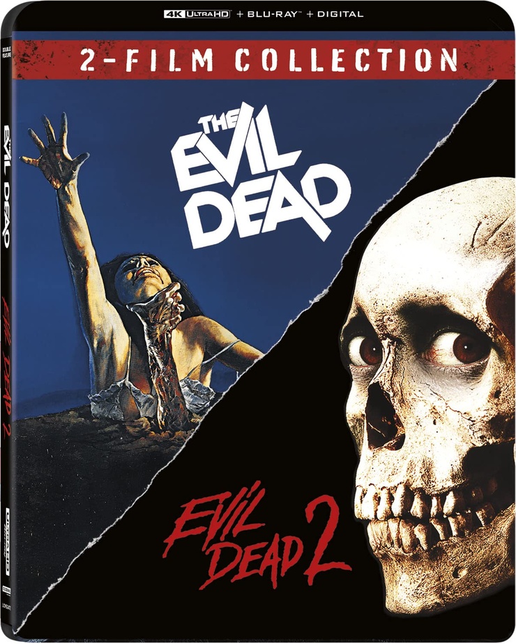 Evil Dead & Evil Dead 2 - 2-Film Collection (4K Ultra HD + Blu-ray + Digital) 