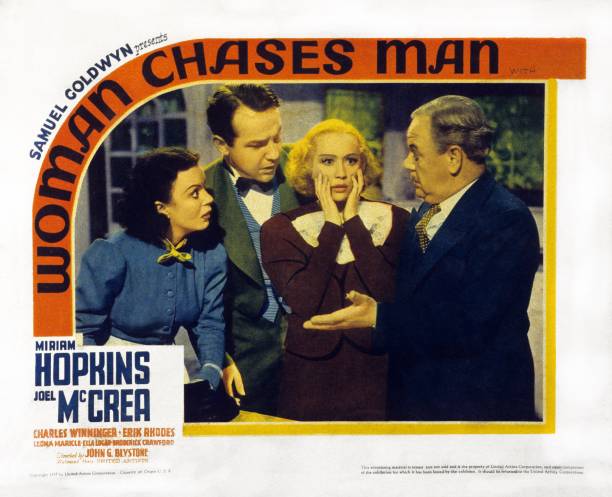 Woman Chases Man