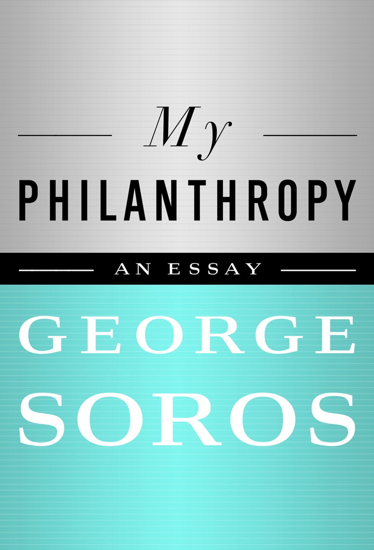 My PHILANTHROPY — AN ESSAY