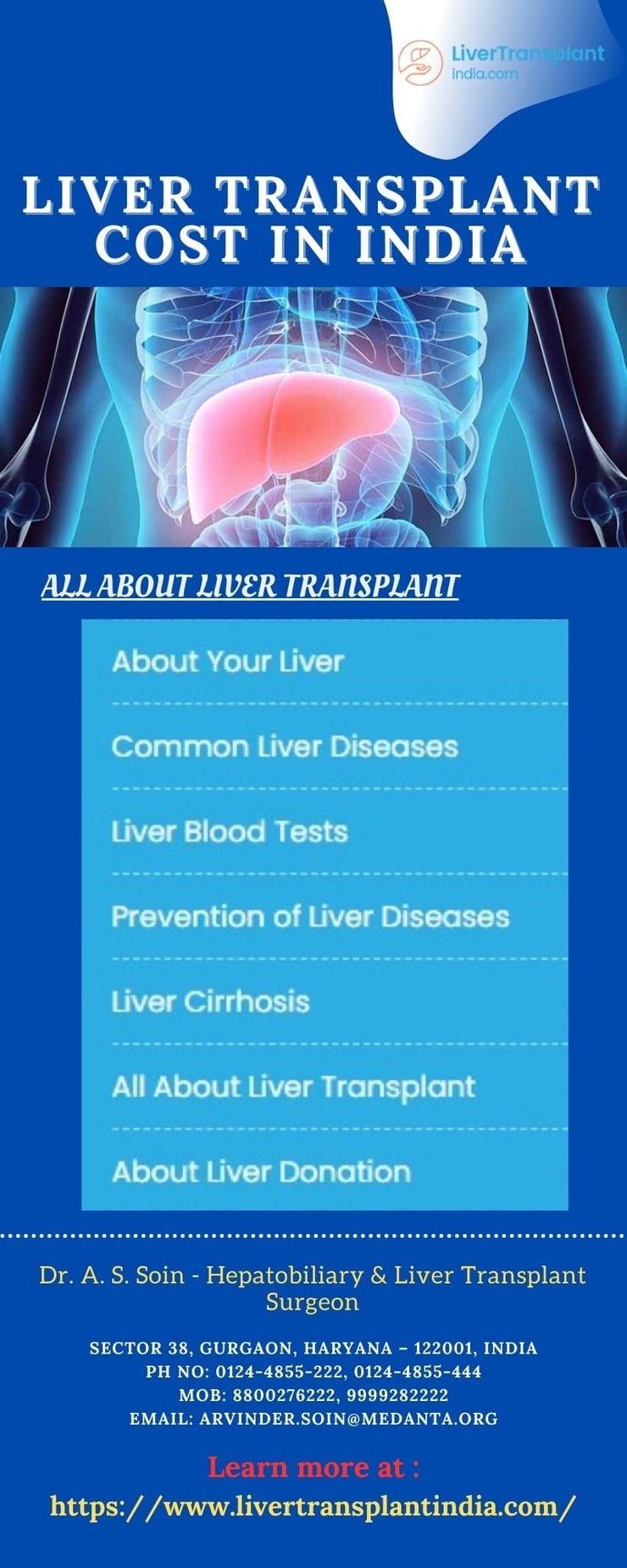 Understanding the Cost of Liver Transplant in Indi