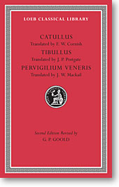 Catullus. Tibullus. Pervigilium Veneris (Loeb Classical Library)