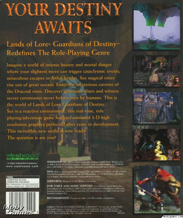 Lands of Lore II: Guardians of Destiny