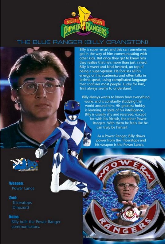 Billy Cranston (David Yost)