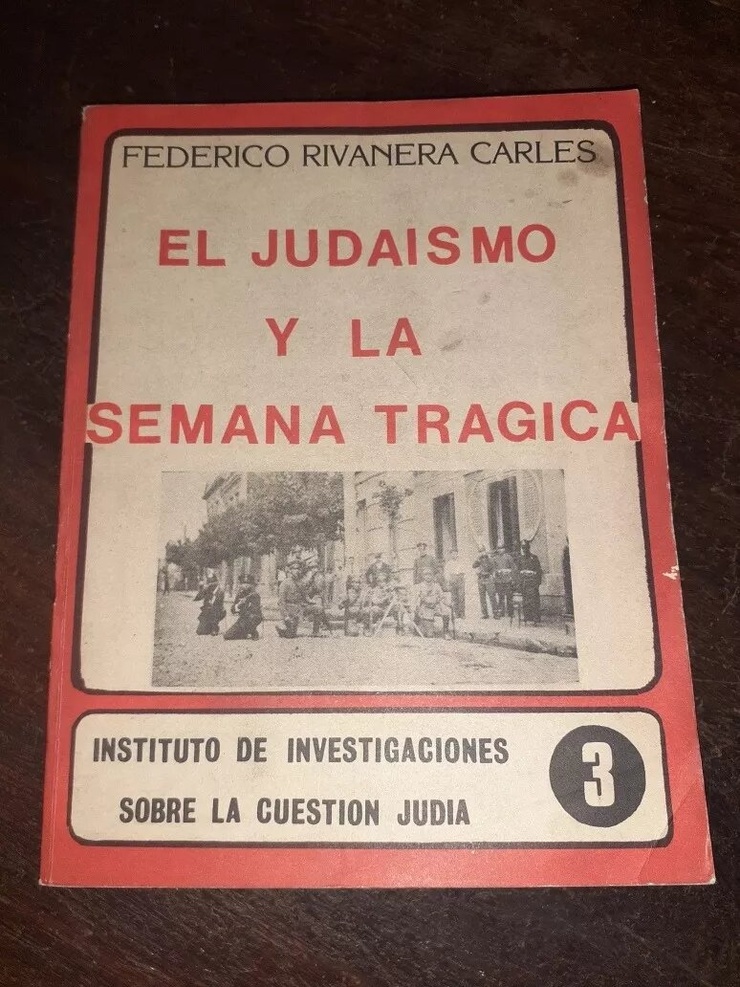EL JUDAISMO Y LA SEMANA TRÁGICA