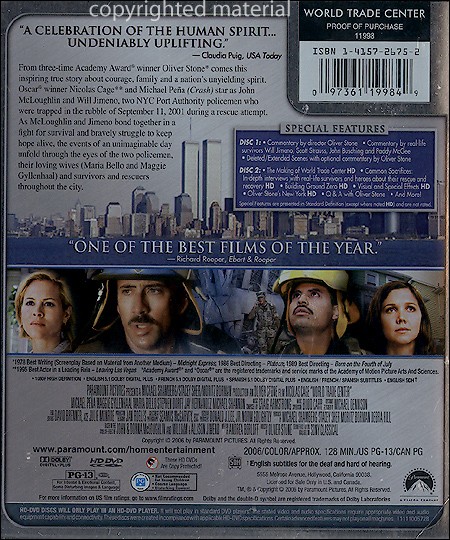 World Trade Center [HD DVD] [2006] [US Import]