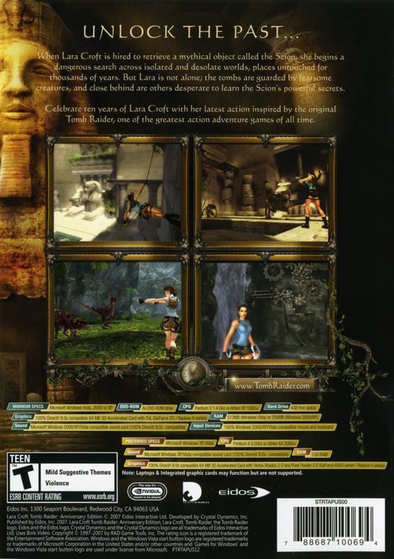 Picture of Lara Croft Tomb Raider: Anniversary