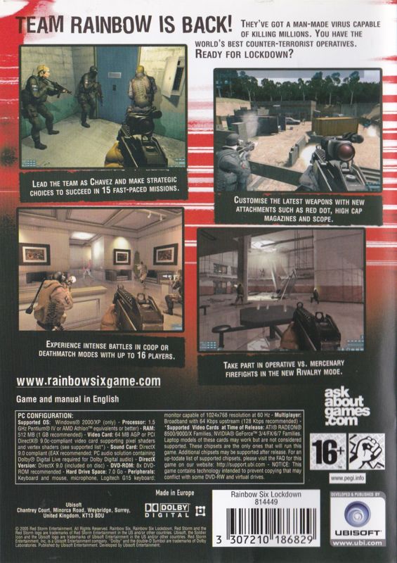 Tom Clancy's Rainbow Six: Lockdown
