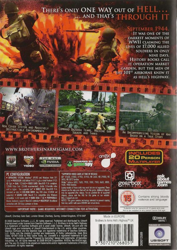 Brothers in Arms: Hell's Highway