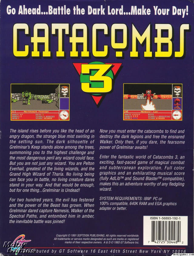 Catacomb 3-D