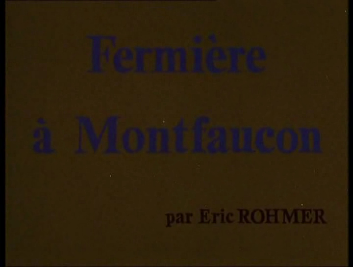 Fermière à Montfaucon