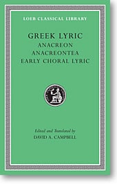 Greek Lyric, II (Loeb Classical Library)