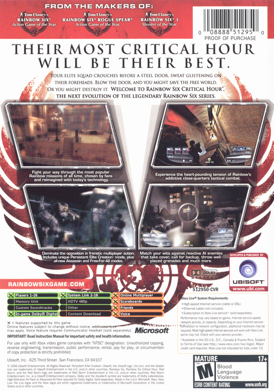 Tom Clancy's Rainbow Six: Critical Hour