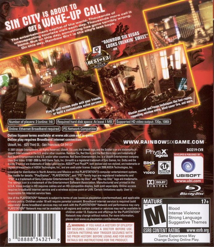 Tom Clancy's Rainbow Six: Vegas