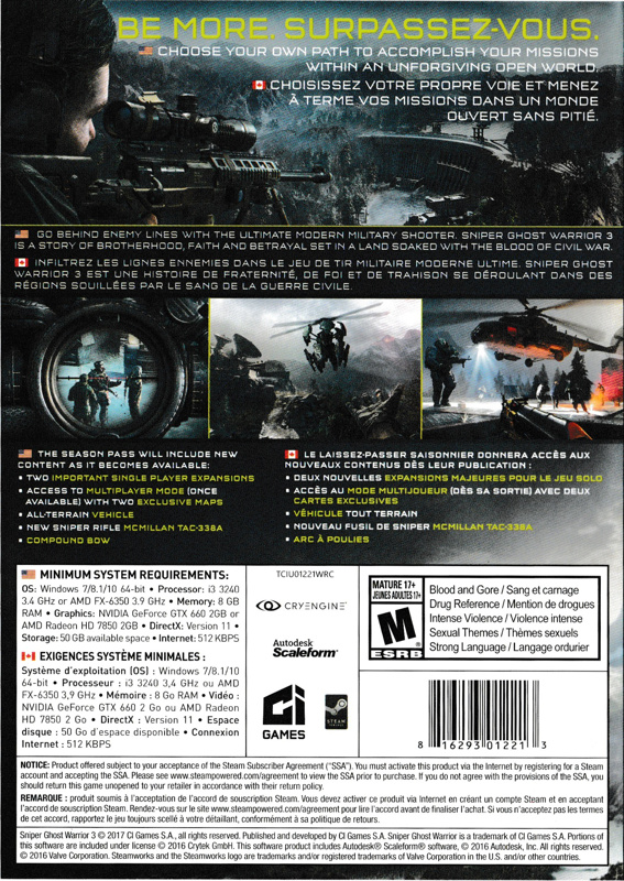 Sniper Ghost Warrior 3
