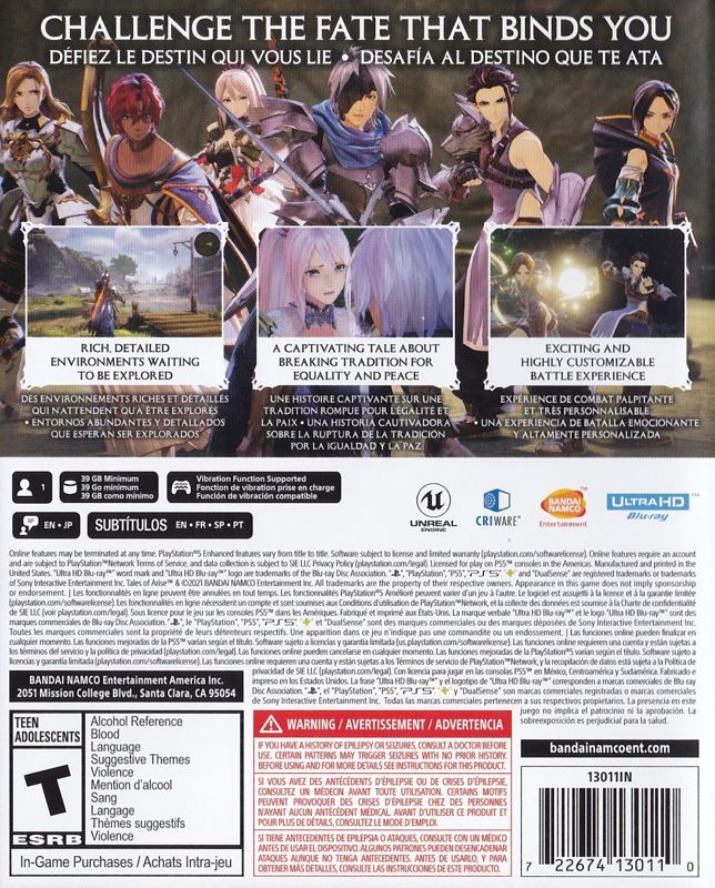 Tales of Arise