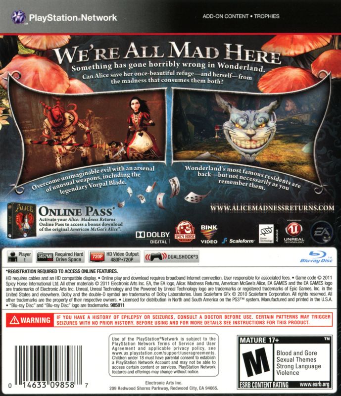 Alice: Madness Returns