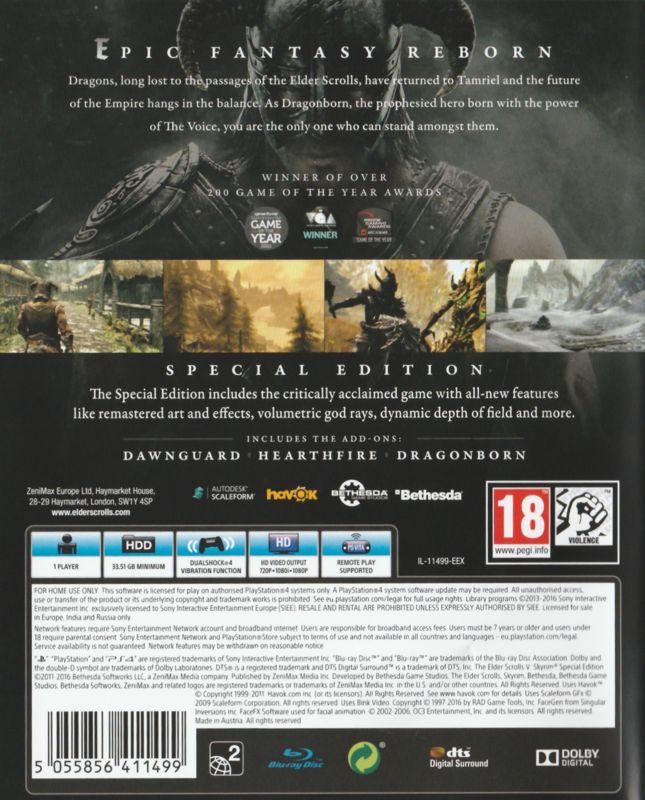 The Elder Scrolls V: Skyrim Special Edition