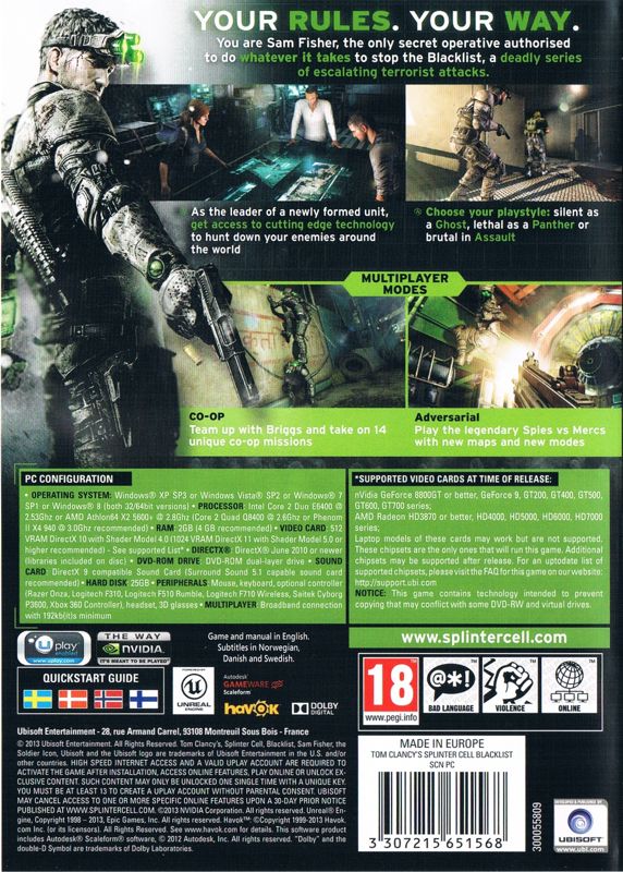 Tom Clancy's Splinter Cell: Blacklist