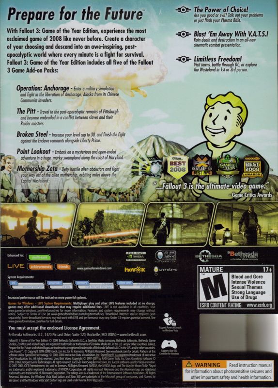 Fallout 3: Game of the Year Edition