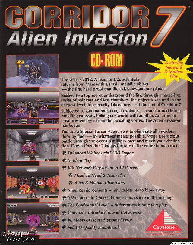 Corridor 7: Alien Invasion