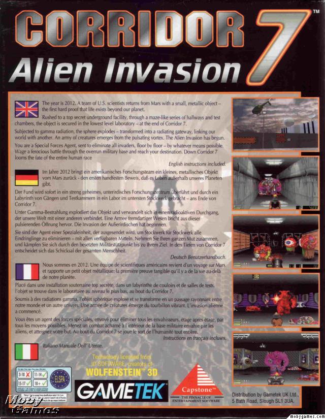 Corridor 7: Alien Invasion