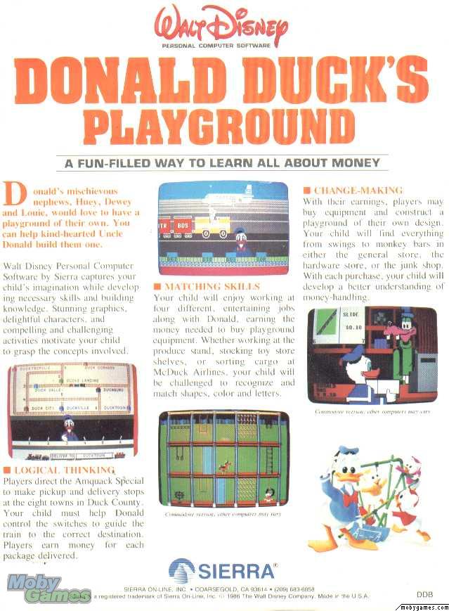 Donald Duck's Playground