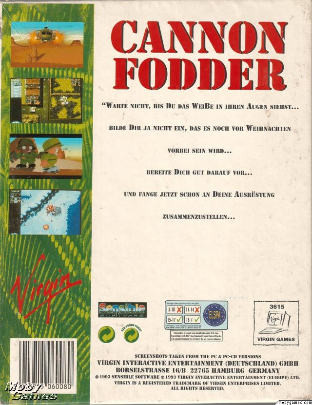 Cannon Fodder
