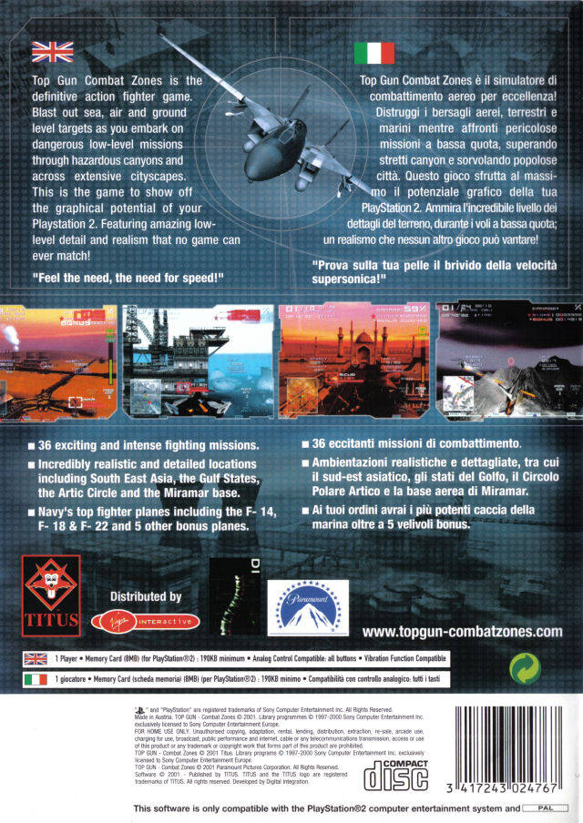 Top Gun: Combat Zones