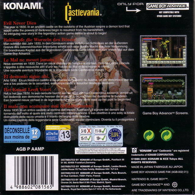 Castlevania: Circle of the Moon