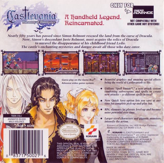 Castlevania: Harmony of Dissonance