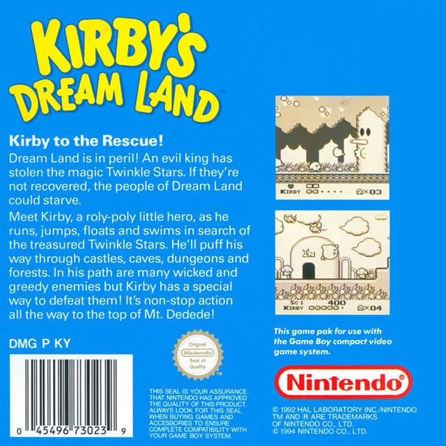 Kirby's Dream Land