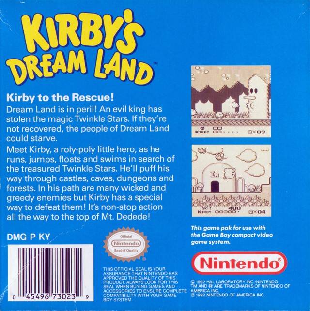 Kirby's Dream Land