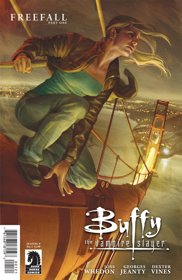 Buffy the Vampire Slayer Season 9 #1 (Jo Chen variant cover)