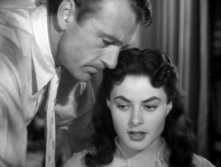 Gary Cooper and Ingrid Bergman