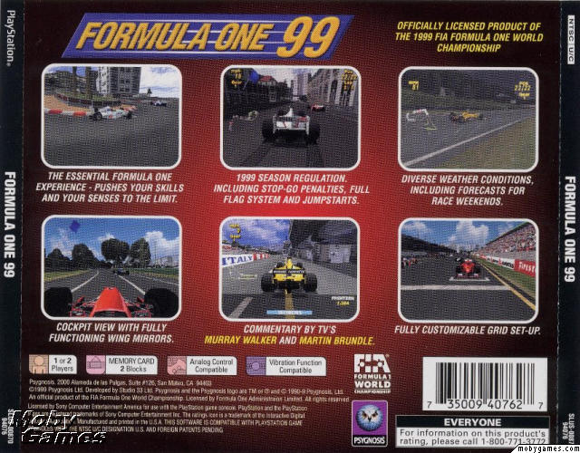 Formula One 99