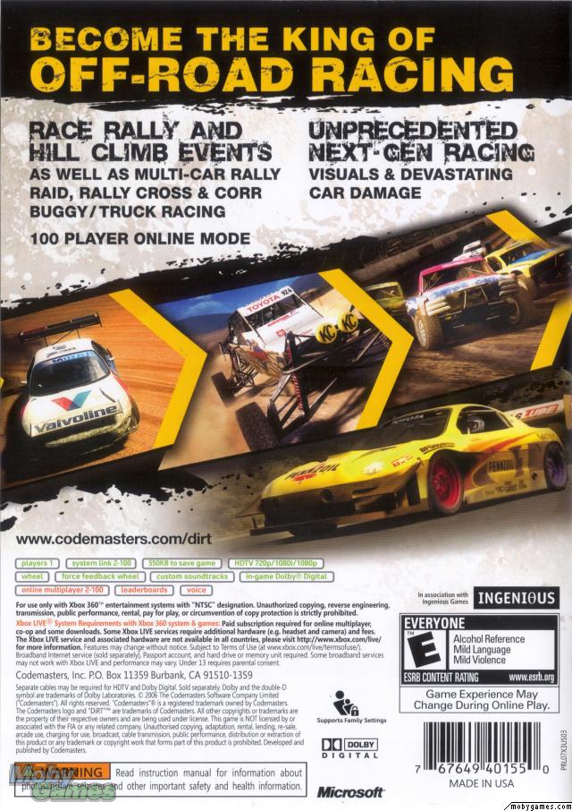 Colin McRae: DiRT