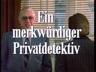 Ein merkwürdiger Privatdetektiv