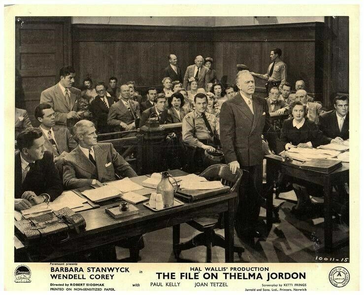 The File on Thelma Jordon