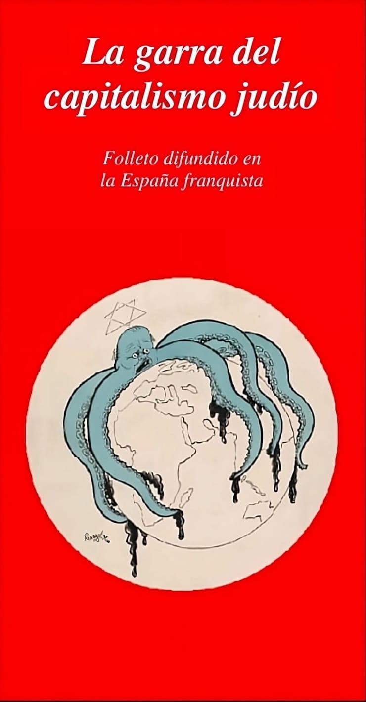 La garra del capitalismo judío — Folleto difundido en la España franquista