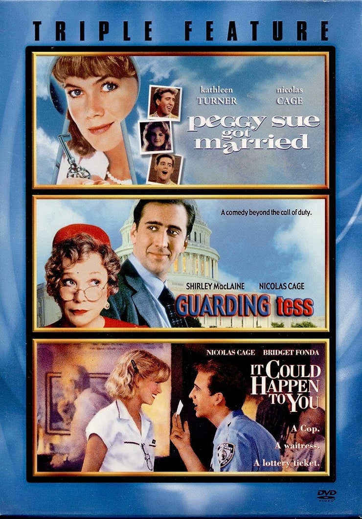 Nicholas Cage Triple Feature Peggy Sue Got Married / Guarding Tess / It Could Happen to You